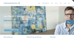 Desktop Screenshot of kbh-psykolog.dk