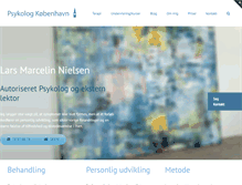 Tablet Screenshot of kbh-psykolog.dk